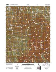 Kinsley California Historical topographic map, 1:24000 scale, 7.5 X 7.5 Minute, Year 2012