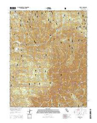 Kinsley California Current topographic map, 1:24000 scale, 7.5 X 7.5 Minute, Year 2015