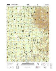 Kinyon California Current topographic map, 1:24000 scale, 7.5 X 7.5 Minute, Year 2015