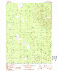 Kinyon California Historical topographic map, 1:24000 scale, 7.5 X 7.5 Minute, Year 1990