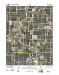 Kirkville California Historical topographic map, 1:24000 scale, 7.5 X 7.5 Minute, Year 2012