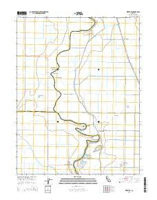 Kirkville California Current topographic map, 1:24000 scale, 7.5 X 7.5 Minute, Year 2015