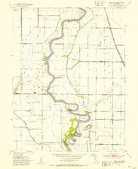 Kirkville California Historical topographic map, 1:24000 scale, 7.5 X 7.5 Minute, Year 1952