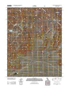 Kirkwood Spring California Historical topographic map, 1:24000 scale, 7.5 X 7.5 Minute, Year 2012
