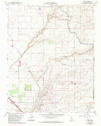 Kismet California Historical topographic map, 1:24000 scale, 7.5 X 7.5 Minute, Year 1961