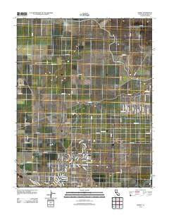 Kismet California Historical topographic map, 1:24000 scale, 7.5 X 7.5 Minute, Year 2012