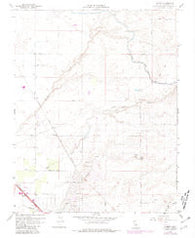 Kismet California Historical topographic map, 1:24000 scale, 7.5 X 7.5 Minute, Year 1961
