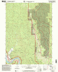 Klamath Glen California Historical topographic map, 1:24000 scale, 7.5 X 7.5 Minute, Year 1997