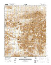 Klinker Mountain California Current topographic map, 1:24000 scale, 7.5 X 7.5 Minute, Year 2015
