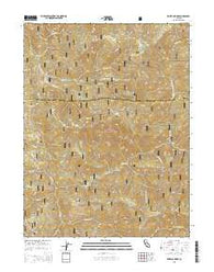 Kneecap Ridge California Current topographic map, 1:24000 scale, 7.5 X 7.5 Minute, Year 2015
