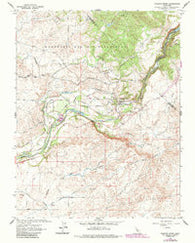 Knights Ferry California Historical topographic map, 1:24000 scale, 7.5 X 7.5 Minute, Year 1962