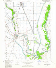 Knights Landing California Historical topographic map, 1:24000 scale, 7.5 X 7.5 Minute, Year 1952