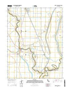 Knights Landing California Current topographic map, 1:24000 scale, 7.5 X 7.5 Minute, Year 2015