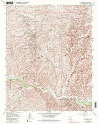 Knob Hill California Historical topographic map, 1:24000 scale, 7.5 X 7.5 Minute, Year 1965