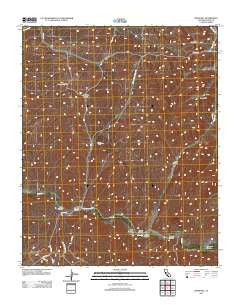 Knob Hill California Historical topographic map, 1:24000 scale, 7.5 X 7.5 Minute, Year 2012