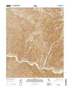 Knob Hill California Current topographic map, 1:24000 scale, 7.5 X 7.5 Minute, Year 2015