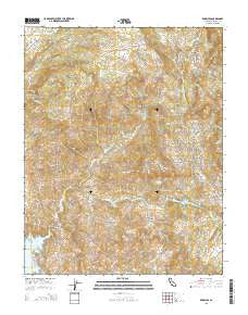 Knowles California Current topographic map, 1:24000 scale, 7.5 X 7.5 Minute, Year 2015