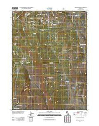 Knox Mountain California Historical topographic map, 1:24000 scale, 7.5 X 7.5 Minute, Year 2012