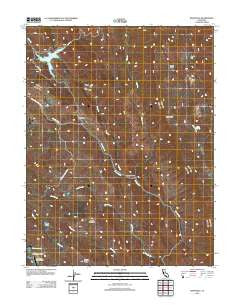 Knoxville California Historical topographic map, 1:24000 scale, 7.5 X 7.5 Minute, Year 2012
