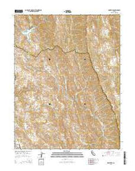 Knoxville California Current topographic map, 1:24000 scale, 7.5 X 7.5 Minute, Year 2015