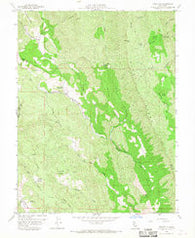 Knoxville California Historical topographic map, 1:24000 scale, 7.5 X 7.5 Minute, Year 1958