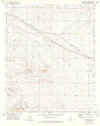 Kramer Hills California Historical topographic map, 1:24000 scale, 7.5 X 7.5 Minute, Year 1973