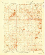 Kramer California Historical topographic map, 1:48000 scale, 15 X 15 Minute, Year 1937