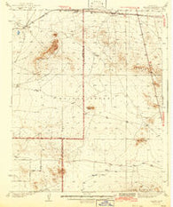 Kramer California Historical topographic map, 1:62500 scale, 15 X 15 Minute, Year 1942