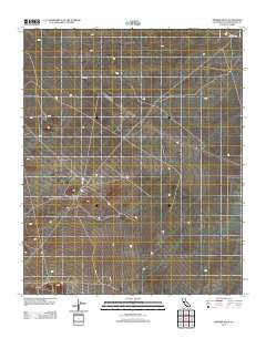 Kramer Hills California Historical topographic map, 1:24000 scale, 7.5 X 7.5 Minute, Year 2012