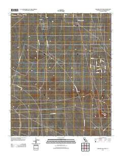 Kramer Junction California Historical topographic map, 1:24000 scale, 7.5 X 7.5 Minute, Year 2012