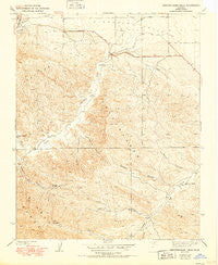 Kreyenhagen Hills California Historical topographic map, 1:24000 scale, 7.5 X 7.5 Minute, Year 1941