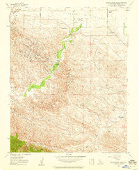 Kreyenhagen Hills California Historical topographic map, 1:24000 scale, 7.5 X 7.5 Minute, Year 1956