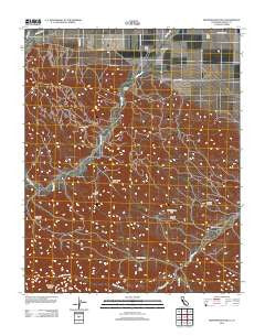 Kreyenhagen Hills California Historical topographic map, 1:24000 scale, 7.5 X 7.5 Minute, Year 2012