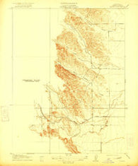Kurand California Historical topographic map, 1:31680 scale, 7.5 X 7.5 Minute, Year 1917