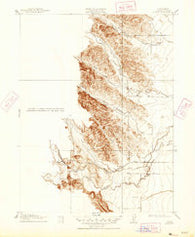 Kurand California Historical topographic map, 1:31680 scale, 7.5 X 7.5 Minute, Year 1917