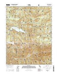 Kyburz California Current topographic map, 1:24000 scale, 7.5 X 7.5 Minute, Year 2015