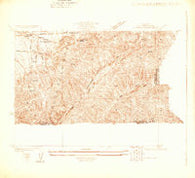 La Brea California Historical topographic map, 1:24000 scale, 7.5 X 7.5 Minute, Year 1925