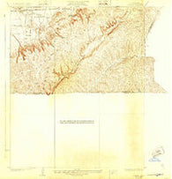 La Brea California Historical topographic map, 1:24000 scale, 7.5 X 7.5 Minute, Year 1928
