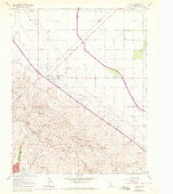 La Cima California Historical topographic map, 1:24000 scale, 7.5 X 7.5 Minute, Year 1963