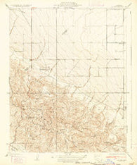 La Cima California Historical topographic map, 1:31680 scale, 7.5 X 7.5 Minute, Year 1934