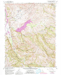 La Costa Valley California Historical topographic map, 1:24000 scale, 7.5 X 7.5 Minute, Year 1960