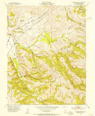 La Costa Valley California Historical topographic map, 1:24000 scale, 7.5 X 7.5 Minute, Year 1953