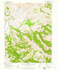 La Costa Valley California Historical topographic map, 1:24000 scale, 7.5 X 7.5 Minute, Year 1960