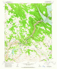 La Grange California Historical topographic map, 1:24000 scale, 7.5 X 7.5 Minute, Year 1962