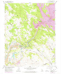 La Grange California Historical topographic map, 1:24000 scale, 7.5 X 7.5 Minute, Year 1962