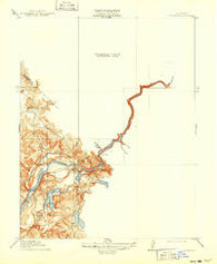 La Grange California Historical topographic map, 1:31680 scale, 7.5 X 7.5 Minute, Year 1919