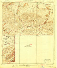 La Habra California Historical topographic map, 1:24000 scale, 7.5 X 7.5 Minute, Year 1927