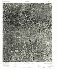 La Habra California Historical topographic map, 1:24000 scale, 7.5 X 7.5 Minute, Year 1974