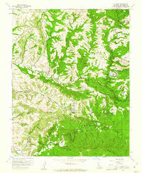 La Honda California Historical topographic map, 1:24000 scale, 7.5 X 7.5 Minute, Year 1961
