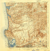 La Jolla California Historical topographic map, 1:62500 scale, 15 X 15 Minute, Year 1903